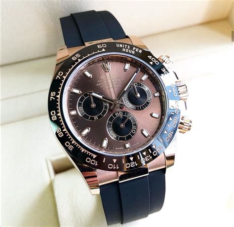 rolex daytona chocolate lancetta secondi ferma|rolex non carica il tempo.